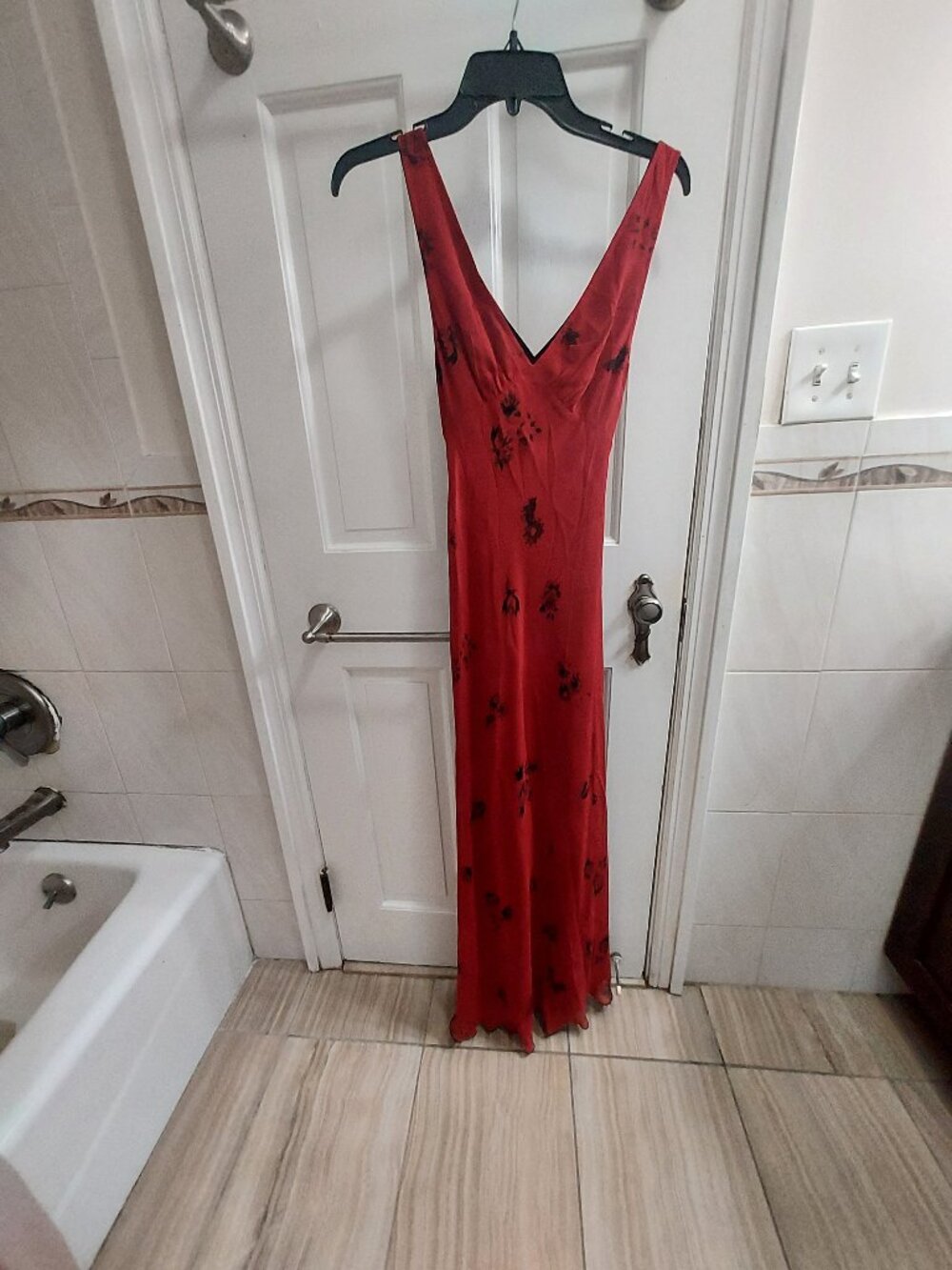 Realisation Par Red Sleeveless The Eva Passion Maxi Dress